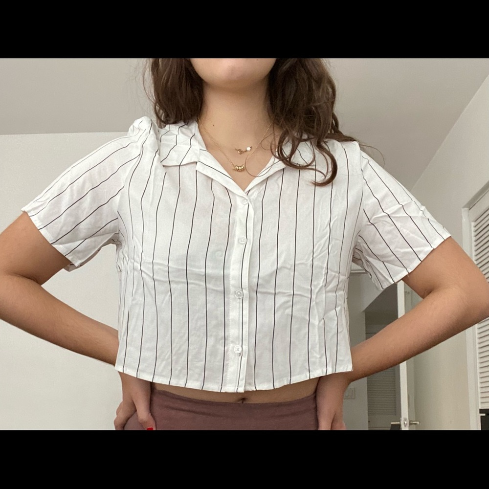 Baseball Box Blouse